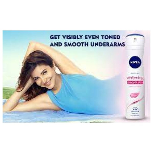 Nivea Women Deodorant Whitening Smooth Skin For 48H Protection 150mL - Image 3