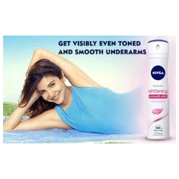Nivea Women Deodorant Whitening Smooth Skin For 48H Protection 150mL - Image 3