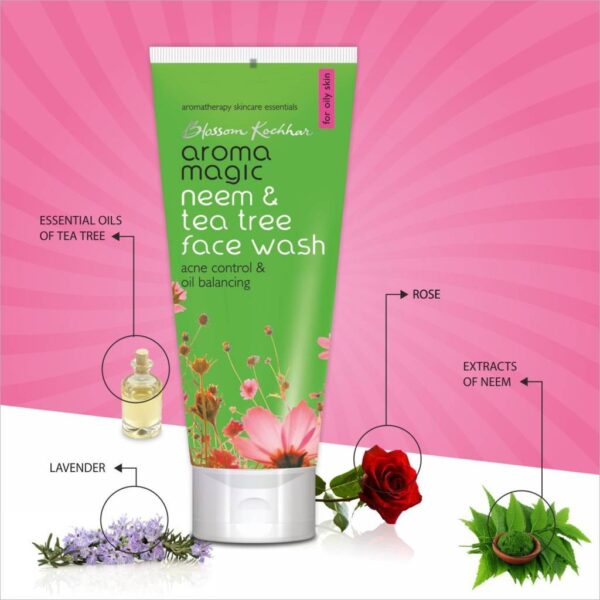 Aroma Magic Neem And Tea Tree Face Wash 200Ml - Image 3
