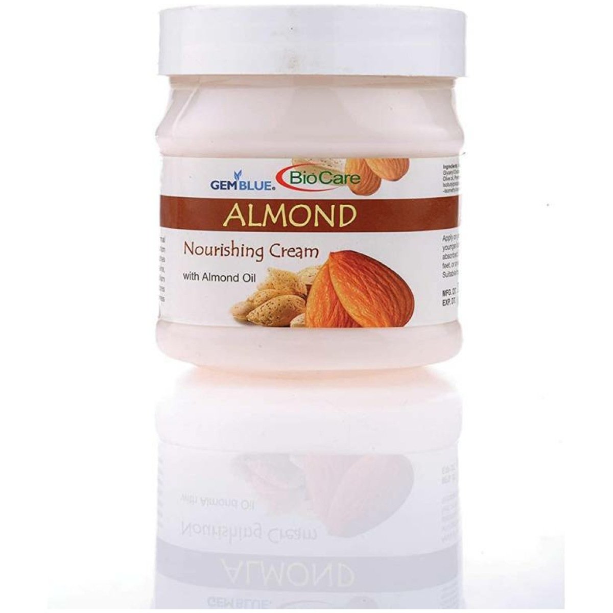 Gemblue Biocare Almond Nourishing Cream 500Ml