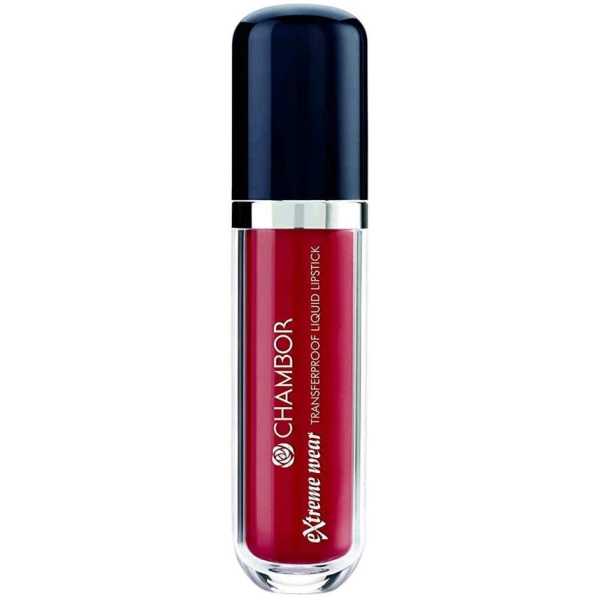 Chambor Extreme Wear Transfer Proof Liquid Lipstick Oh My Rouge No.435 6Ml