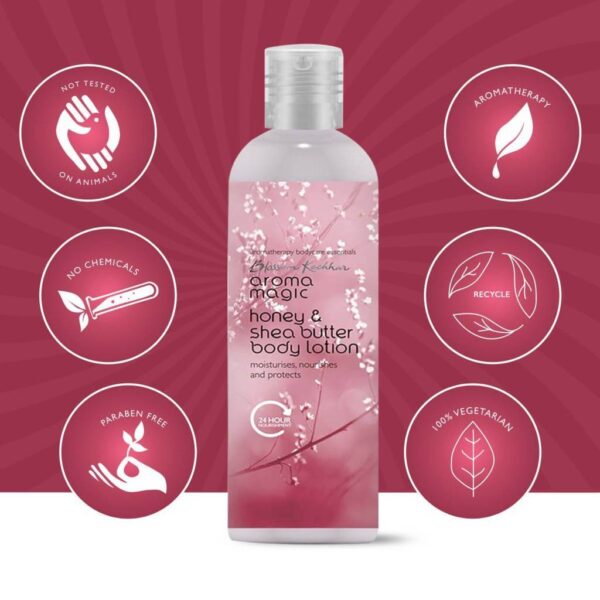 Aroma Magic Honey And Shea Butter Body Lotion 220Ml - Image 6