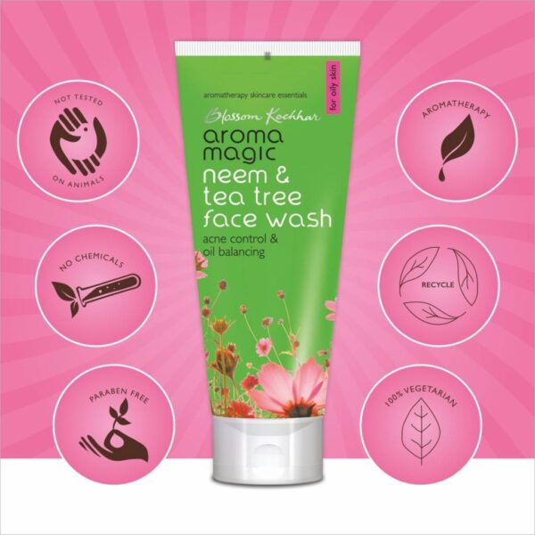 Aroma Magic Neem And Tea Tree Face Wash 200Ml - Image 6