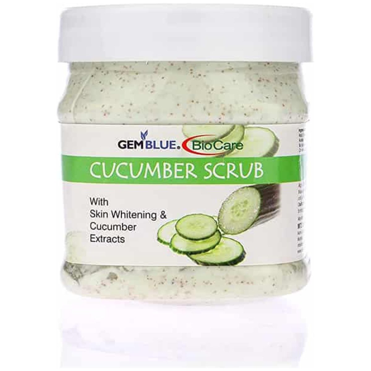 Gemblue Biocare Cucumber Face And Body Scrub 500 ML