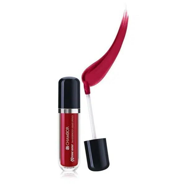 Chambor Extreme Wear Transferproof Liquid Lipstick Fire Brick No.439 6Ml - Image 2