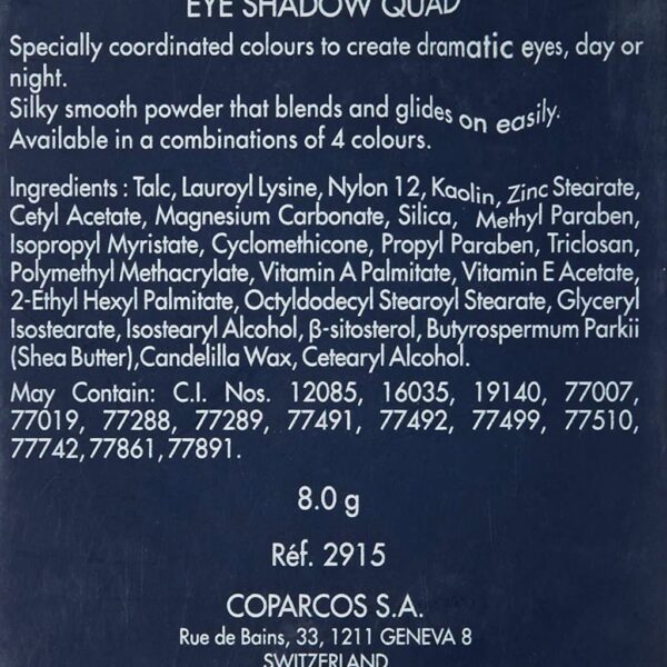 Chambor Eye Shadow Quad No.104 Baroque Nights 8G - Image 3
