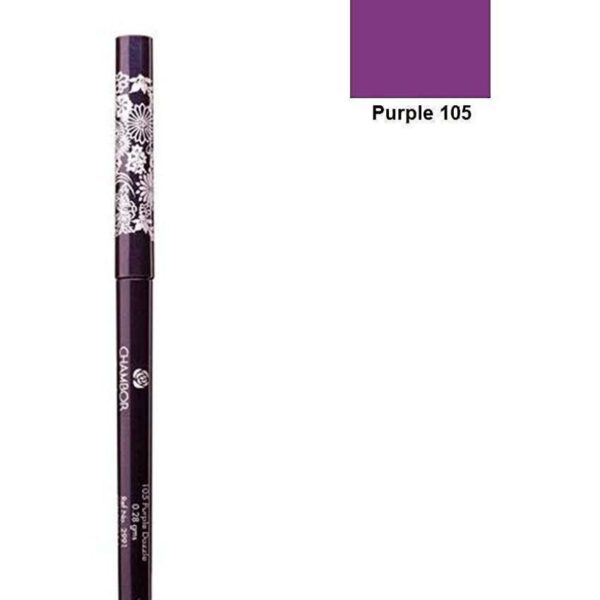 Chambor Dazzle Eye Liner Pencil Purple 105 0.28G - Image 2