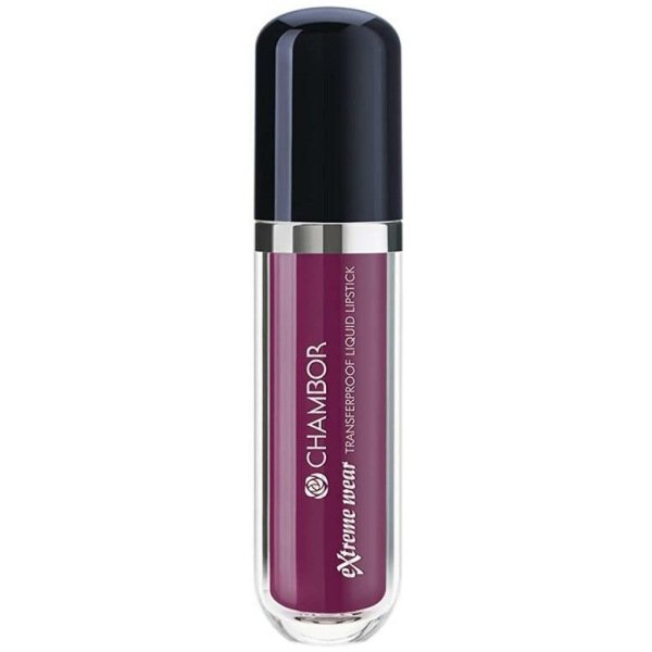 Chambor Extreme Wear Transferproof Liquid Lipstick Raisin Rose No.411 6Ml