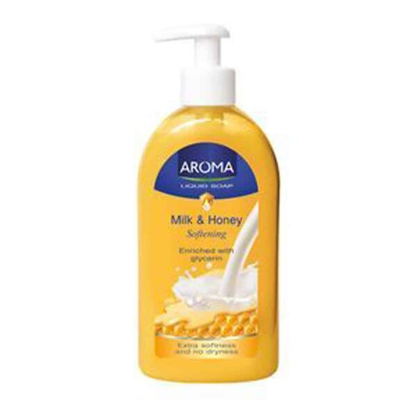 Aroma Liquid Soap Milk Honey Softening 400Ml