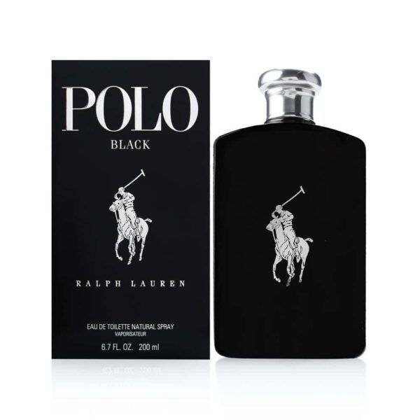 Ralph Lauren Polo Black Edt For Men 200Ml