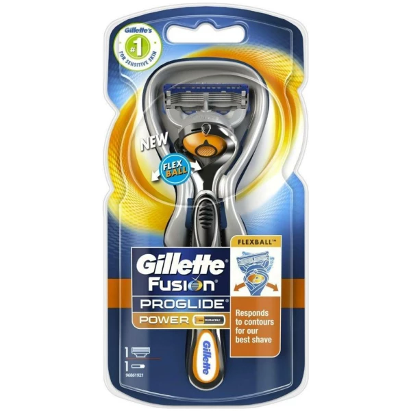 GILLETTE FUSION PROGLIDE POWER FLEXBALL RAZOR