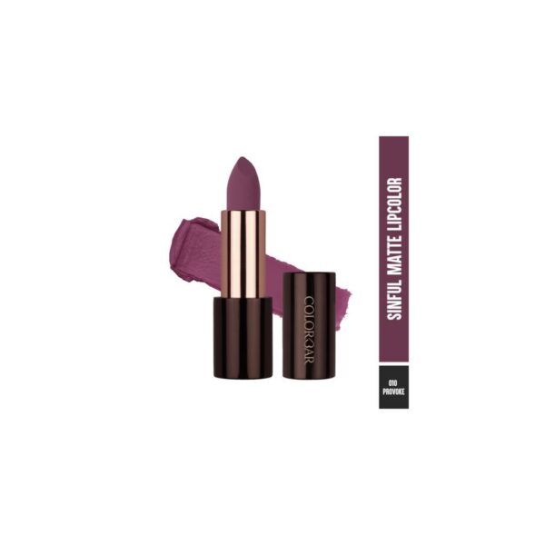 Colorbar Sinful Matte Lipcolor No.010 Provoke 3.5G - Image 2