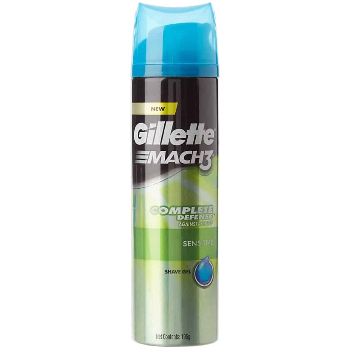 Gillette Mach 3 Complete Defense Smooth Shave Gel 200Ml