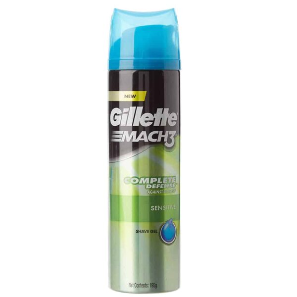 Gillette Mach 3 Complete Defense Smooth Shave Gel 200Ml