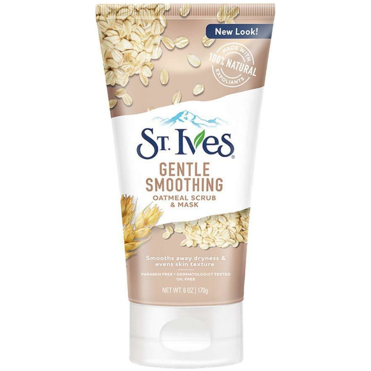 St. Ives Nourished And Smooth Oatmeal Scrub And Mask 170G - Image 1