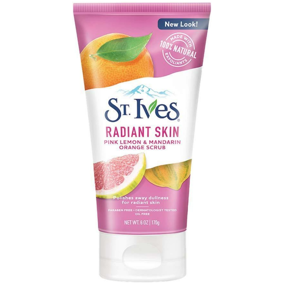 St. Ives Even And Bright Pink Lemon And Mandarin Orange Scrub 170Gm - Image 1