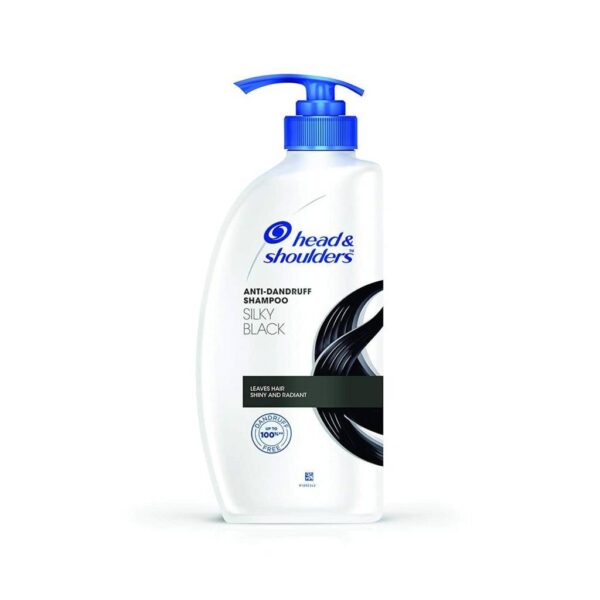Head And Shoulders Silky Black Anti-Dandruff Shampoo 650Ml