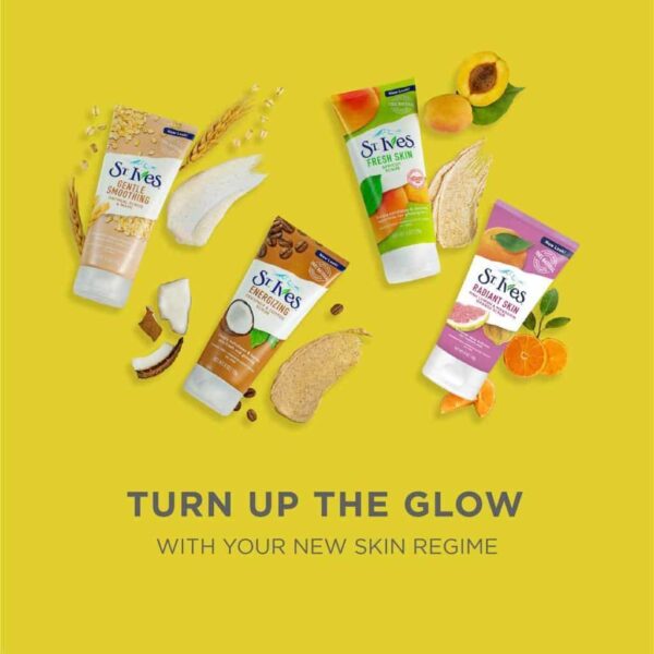 St. Ives Even And Bright Pink Lemon And Mandarin Orange Scrub 170Gm - Image 3