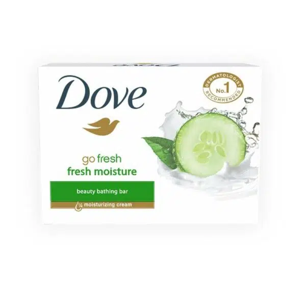 DOVE GO FRESH BEAUTY SOAP BAR, 135G PACK OF 3