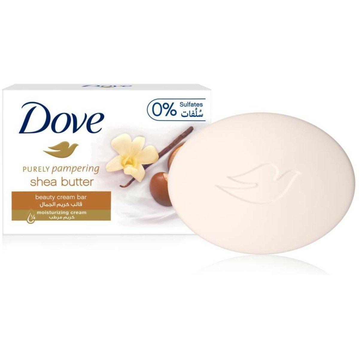 DOVE SHEA BUTTER BEAUTY BAR 135GM PACK OF 3