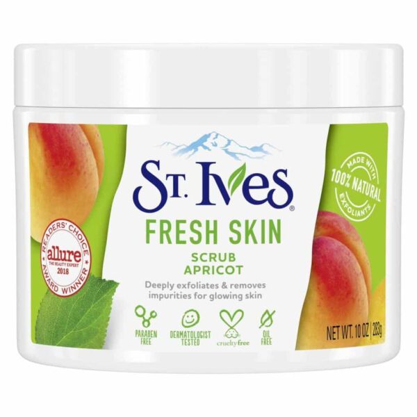 St. Ives Fresh Skin Invigorating Apricot Scrub 10 Oz 283Gm