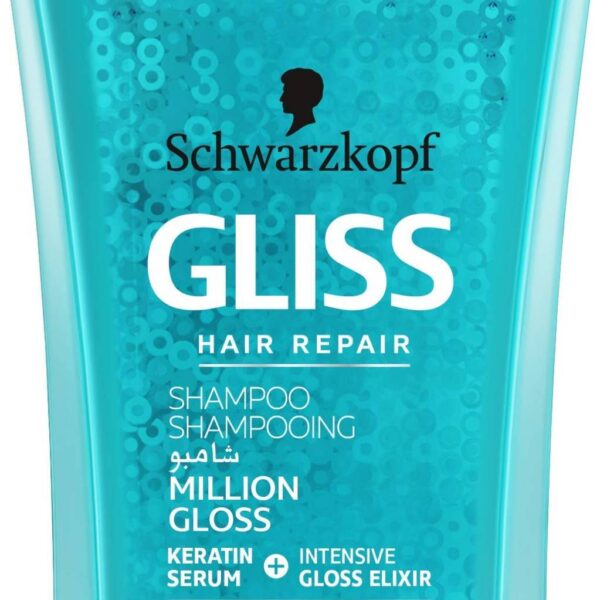 Schwarzkopf Gliss Hair Repair With Liquid Keratin Million Gloss Conditioner 400Ml - Image 3