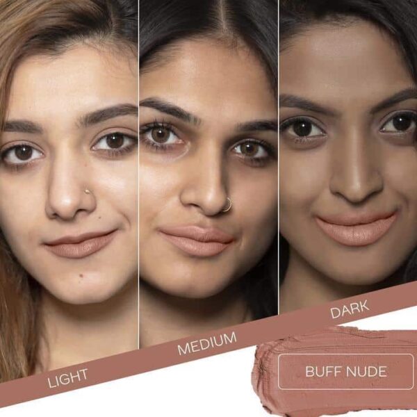 Faces Canada Weightless Matte Finish Lipstick Buff Nude 05 4Gm - Image 4