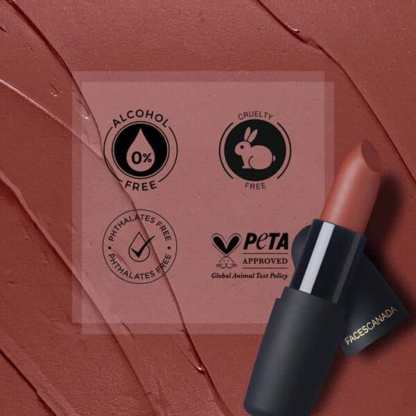Faces Canada Weightless Matte Finish Lipstick Forever Red 03 4Gm - Image 8