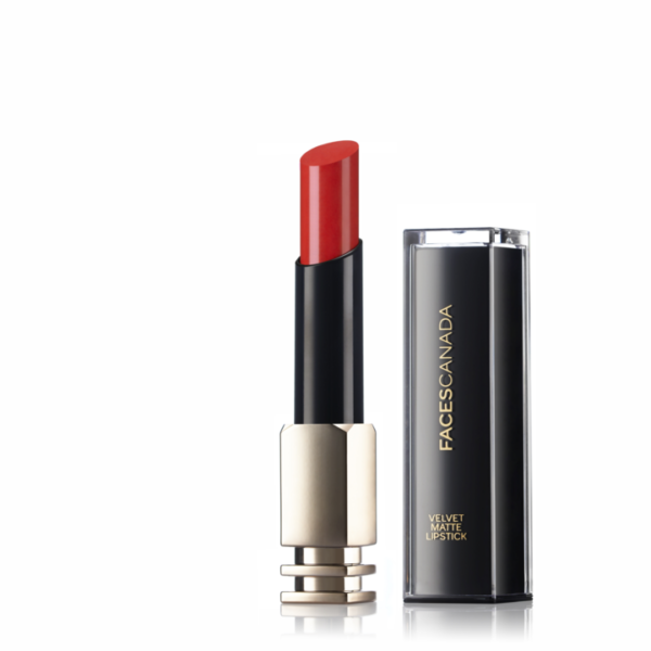 Faces Canada Glam On Velvet Matte Lipstick Dramatic Coral 19 3.5G