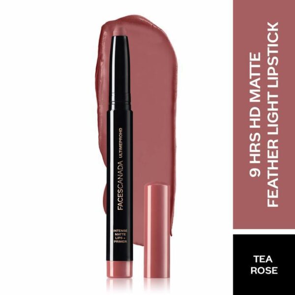 Faces Canada Ultime Pro Hd Intense Matte Lips + Primer 10 Tea Rose 1.4G