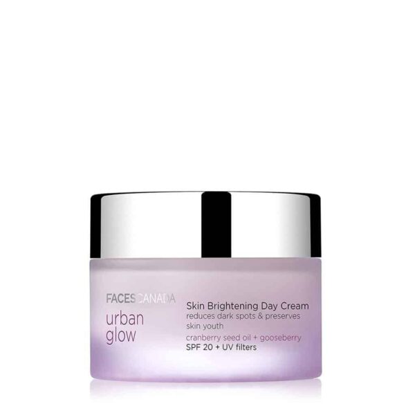 Faces Canada Urban Glow Skin Brightening Day Cream Spf 20+ Uv Filters 50G - Image 2
