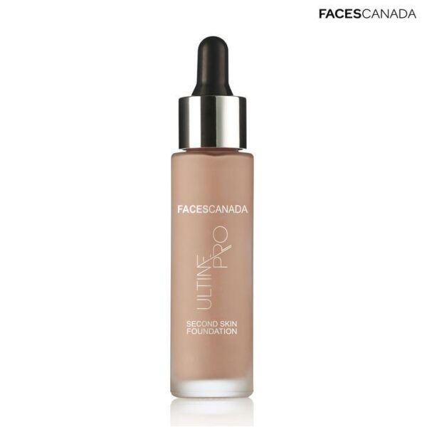 Faces Canada Ultime Pro Second Skin Foundation Spf 15 Beige 03 30Ml - Image 2
