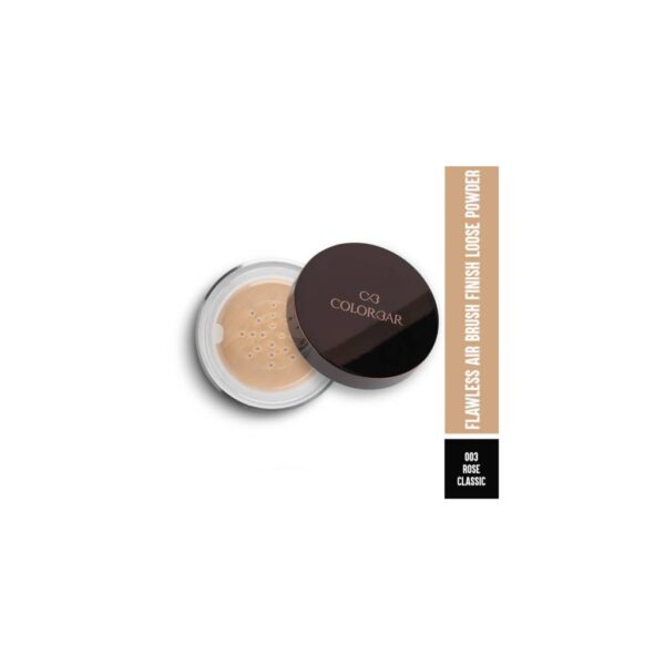 Colorbar Flawless Air Brush Finish Loose Powder No.003C Rose Classic 9G - Image 2