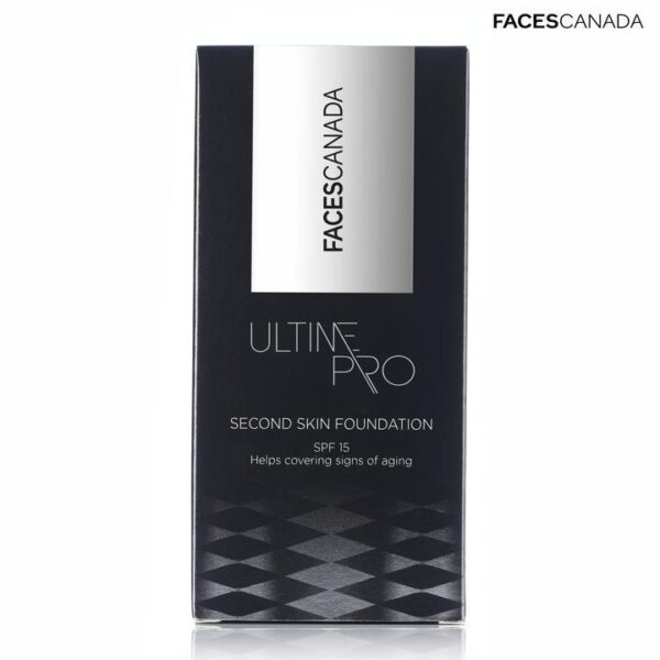 Faces Canada Ultime Pro Second Skin Foundation Spf 15 Beige 03 30Ml - Image 4