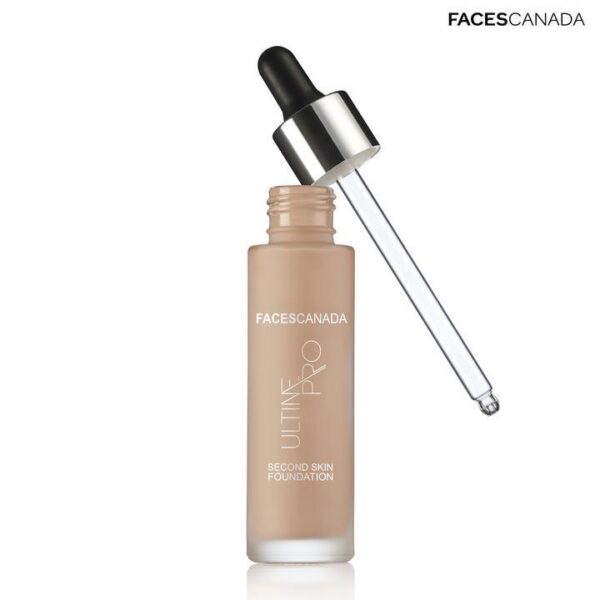 Faces Canada Ultime Pro Second Skin Foundation Spf 15 Natural 02 30Ml