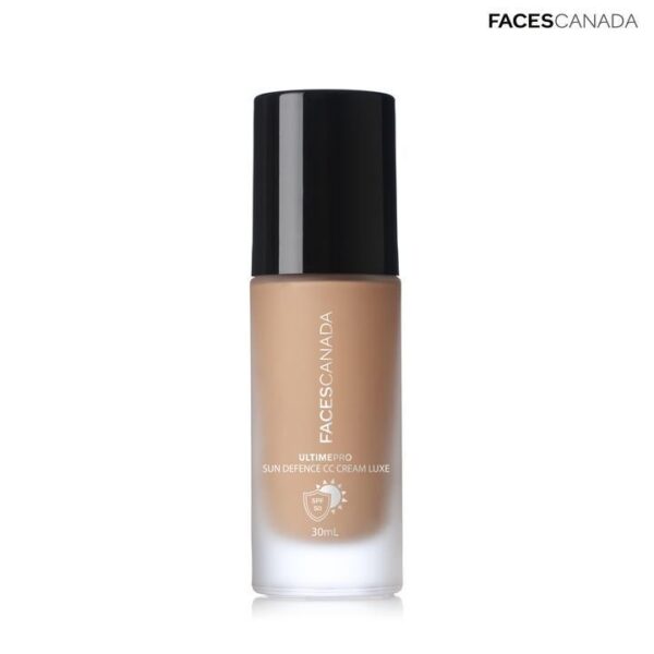 Faces Canada Ultime Pro Sun Defence Cc Cream Luxe Spf 50 Sand 03 30Ml - Image 2