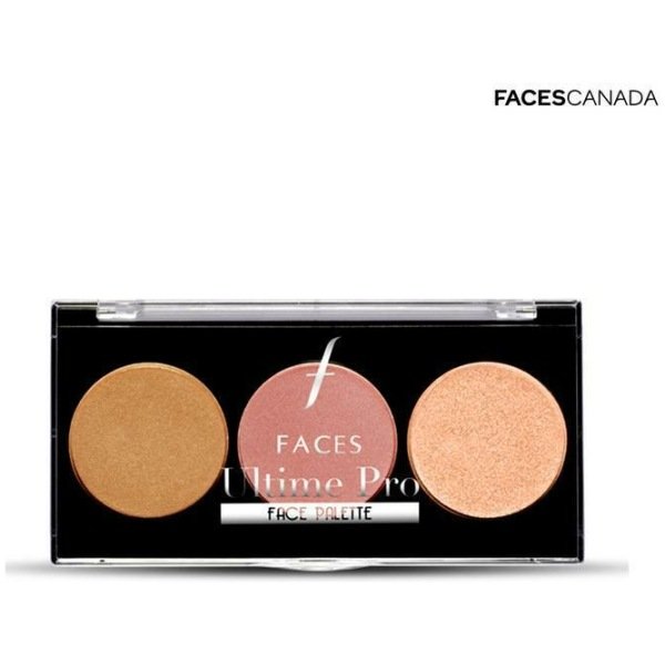 Faces Canada Ultime Pro Face Palette 3 In 1 Glow 12Gm
