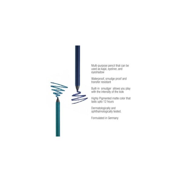 Colorbar Just Smoky Kajal No.004 Just Teal 1.2G - Image 6