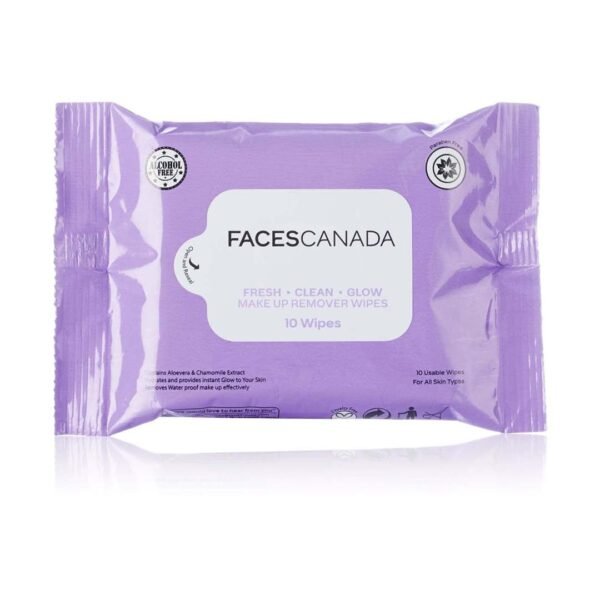 Faces Canda Fresh Clean Glow Makeup Remover Wipes - 10N