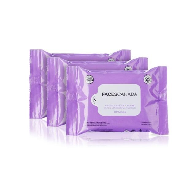 FACES MAKEUP REMOVER WIPES - 10N (3PC)