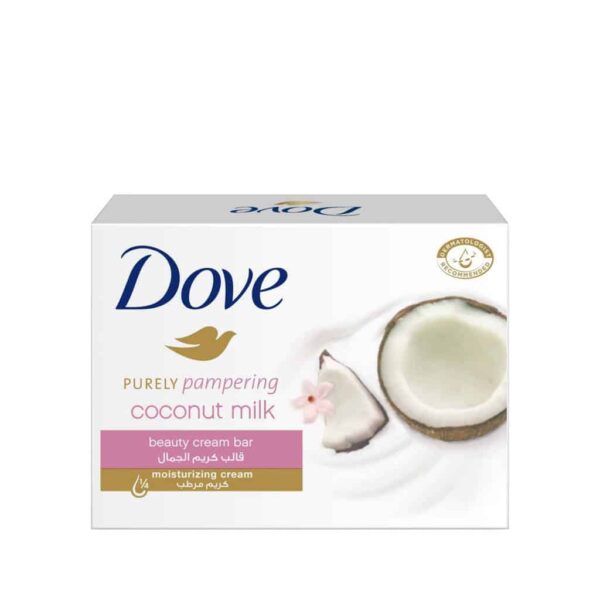Dove Coconut Milk Beauty Soap Bar 135G Pack Of 3