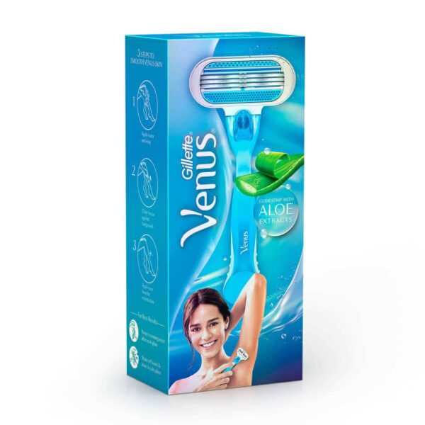 Gillette Venus Aloe Razor For Woman - Image 2