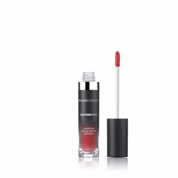 Faces Canada Ultime Pro Longstay Liquid Matte Lipstick Hot Vermilion 19 6Gm
