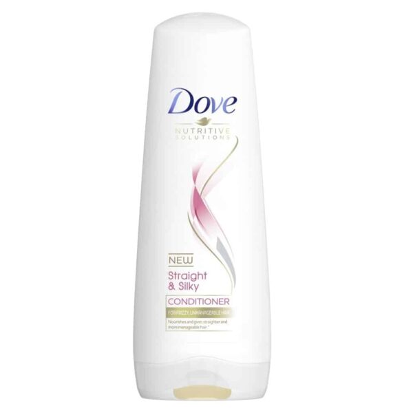 Dove Straight And Silky Conditioner 320Ml