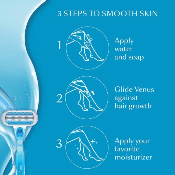 Gillette Venus Aloe Razor For Woman - Image 4
