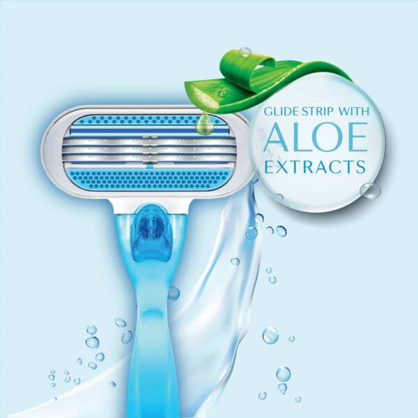 Gillette Venus Aloe Razor For Woman - Image 5