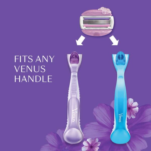 Gillette Venus Breeze Hair Removal Razor Refills With Avocado For Woman 2 Pc - Image 4