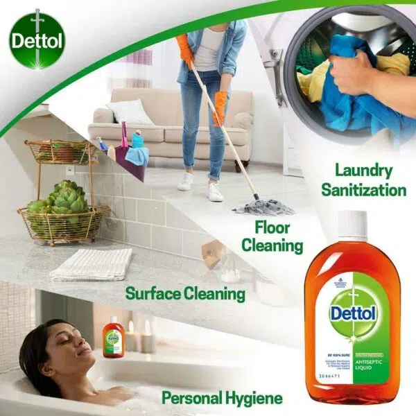 Dettol Antiseptic Liquid 60Ml - Image 3