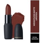 Faces Canada Weightless Matte Finish Lipstick Royal Maroon 16 4Gm
