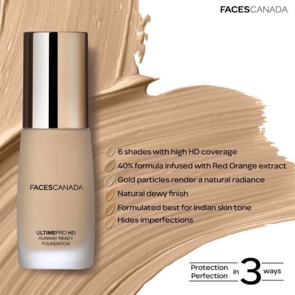 Faces Canada Ultime Pro Hd Runway Ready Foundation Beige 03 30Ml - Image 2